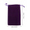 1Set Argento Ganci Viola Con Borsa Gioielli 2