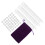 1Set Argento Ganci Viola Con Borsa Gioielli 7