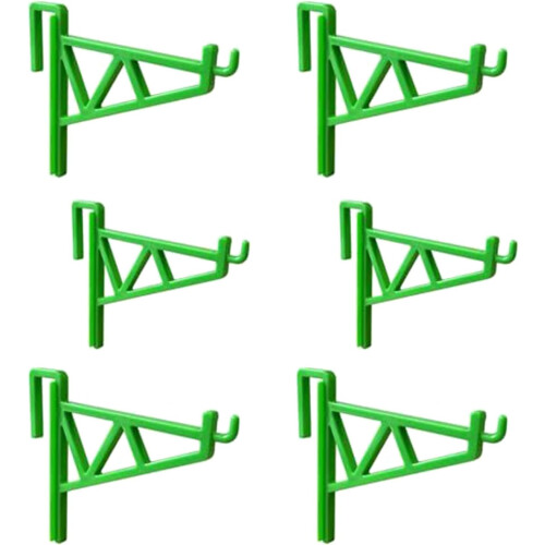 Beekeeping Frame Holder 6-Piece Green - Frame Bracket Rack Perch Stand For Beekeeping Frames Langstroth Compatible 2