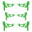 Beekeeping Frame Holder 6-Piece Green - Frame Bracket Rack Perch Stand For Beekeeping Frames Langstroth Compatible 1