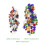 2Paquet Rubble De Cristal Coloré Pour Décoration De Poisson Vase 6