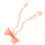 2Pz Clip Arancione Eleganti E 10