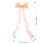 2Pz Clip Arancione Eleganti E 11