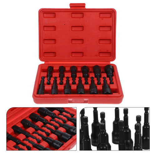 1Set Kit Adattatori Bussola A Girevoli Nero in 2