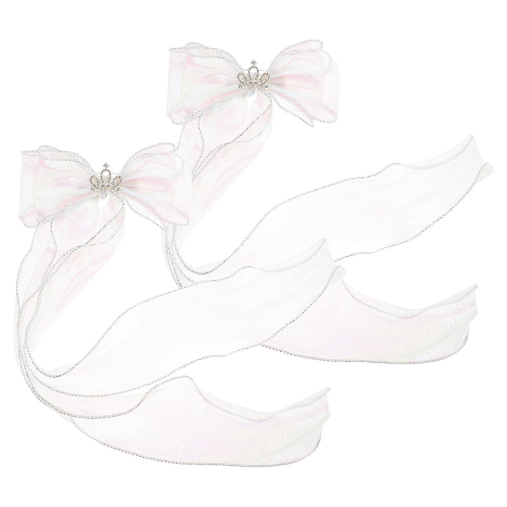 2Pz Clip Lungo Bianco Comfort E Stile Femminile