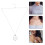 Collana Portapendente Cristallo in 7