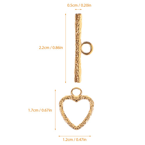 2Set Fermagli Per Gioielli in Acciaio Per Bracciali E Collane 2