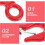 5Pz Ganci Swivel in Acciaio Carbonio Rosso Per Sollevamento E Auto 7