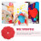 20Pz Cartone Rosso Per Pittura Spesso E 9