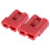 2Pz Connettore Rapido Rosso Per Batteria Alta Corrente Auto 11