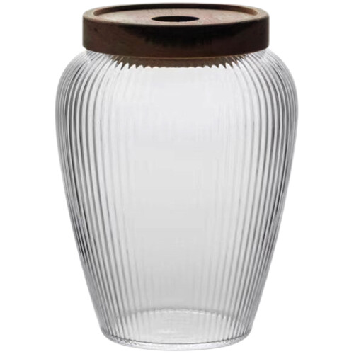 1Bocal En Verre Transparent Pour Conserves, Café, Grains 1