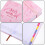 Portatile Rosa in PU E Carta Per E 8