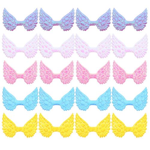 50Pz Applique D'angelo Per DIY in
