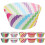 500Pz Wrapper Resistente All'olio Per Cupcake E Muffin Colorati 3