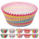 500Pz Wrapper Resistente All'olio Per Cupcake E Muffin Colorati 10