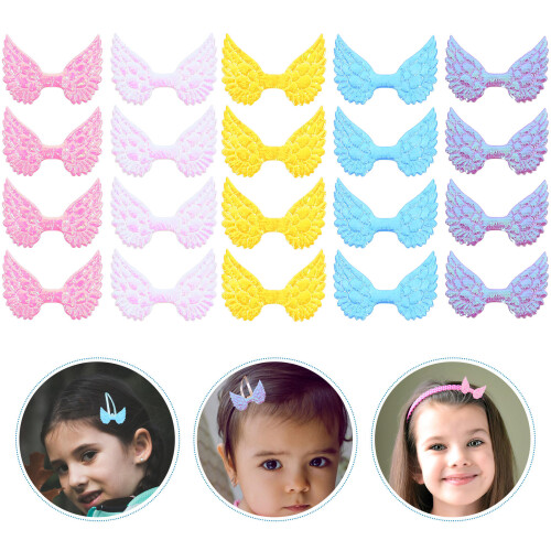 50Pz Applique D'angelo Per DIY in 1