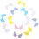50Pz Applique D'angelo Per DIY in 6