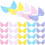50Pz Applique D'angelo Per DIY in 10