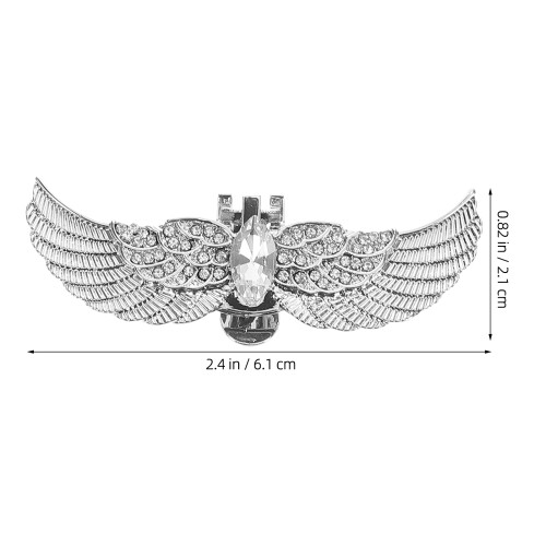2Pz Fermacalzature Sposa in Metallo Con Design E 1