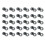 1000Pz T-Shirt Neri Resistenti Per Tessuti 1