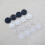 1000Pz T-Shirt Neri Resistenti Per Tessuti 3