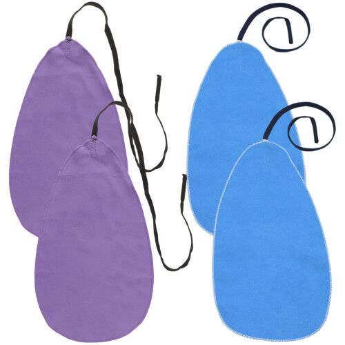 4Pz Pulizia Strumento in Microfibra Per Colorati