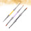 3St Nagelkunst Penseel Handvat Kleur Art Tool Set 7