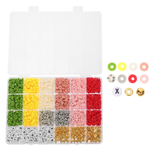 Perline Fai-Da-Te in Argilla Morbida Multicolori Per Gioielli 2