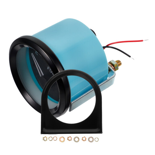 Accessorio Auto Fuel Meter Nero Per Veicolo Materiale ABS Ferro 2