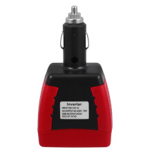 Kompaktowy Inwerter Samochodowy 12V Na 220V ABS Wielokolorowy
