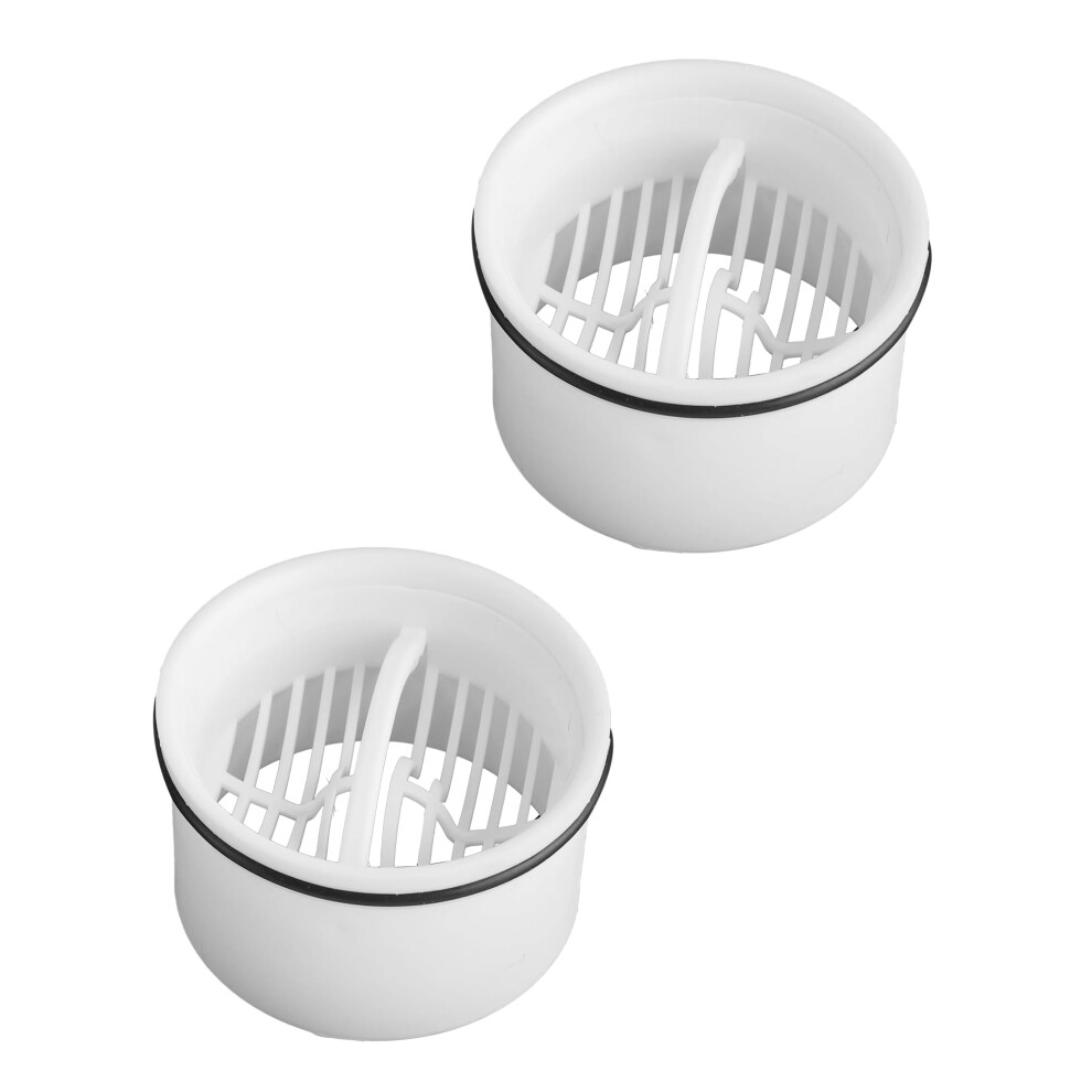 Set Of 2 Hair Strainer Immersion Pipe For Shower, Compatible With Viega Tempoplex Drain Fitting 6960, 6961, 6962, 6963 9105992592111