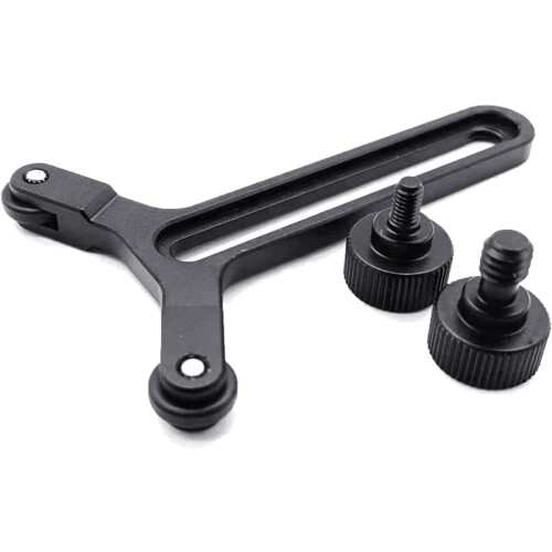 Adjustable lens holder, 2 wheels, Yshaped lens frame, vertical adjustment, suitable for camera Ref: 8902 1