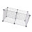 1Conjunto Para Pet E PP Preto De 4
