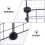 1Conjunto Para Pet E PP Preto De 11