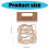 30 Pieces Photo Frame Decorative Frame Hollow Out Scrapbook-BN 2
