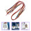 1Par Cadarço Decorativo Gradiente Resistente Para 4
