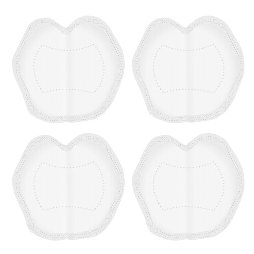1Pacote Almofada De Descartável Branca 3D Para Mães 2