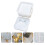 1Conjunto De Silicone Quadrada Para Artesanato DIY 6