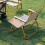 Laterale Khaki in ABS Per Sedia Da E Picnic 4