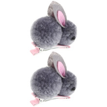 1Par De Infantil Bunny Pelúcia Design Infantil