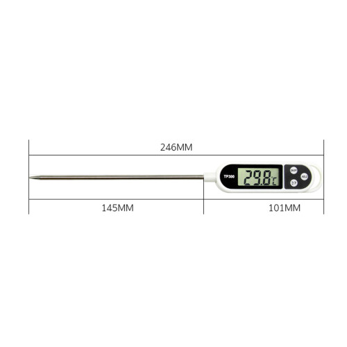 Thermomètre Cuisson Tp300 Noir Sonde Précise Cuisine 1