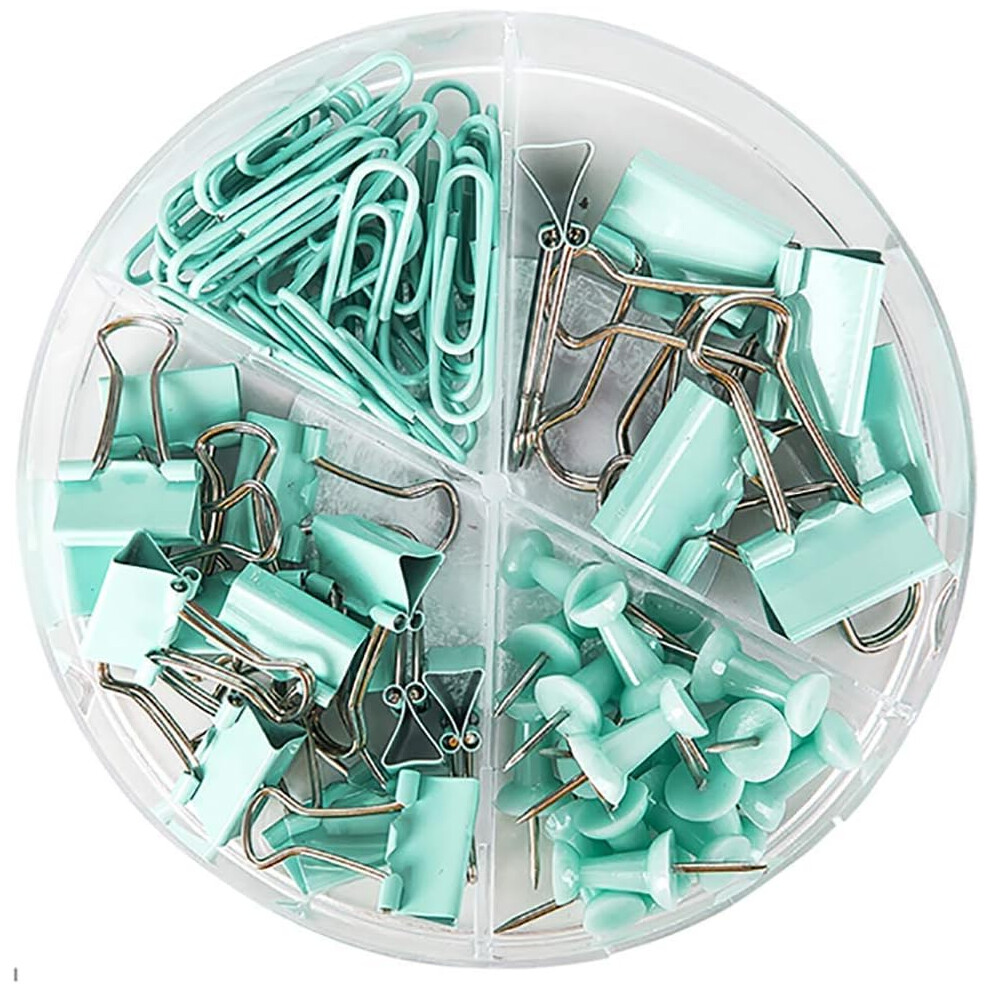 Office Supplies, Metal Binder Clips Premium Steel Construction Rust-Resistant, Durable Reusable Binder Clips Assorted Sizes 9436597702330