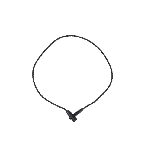 1Conjunto Cordão Preto Para Tag De Roupa E Material Forte