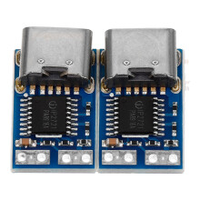 2Szt Power Trigger Board USB-C Do Laptopa Stalowy Ciemnoniebieski