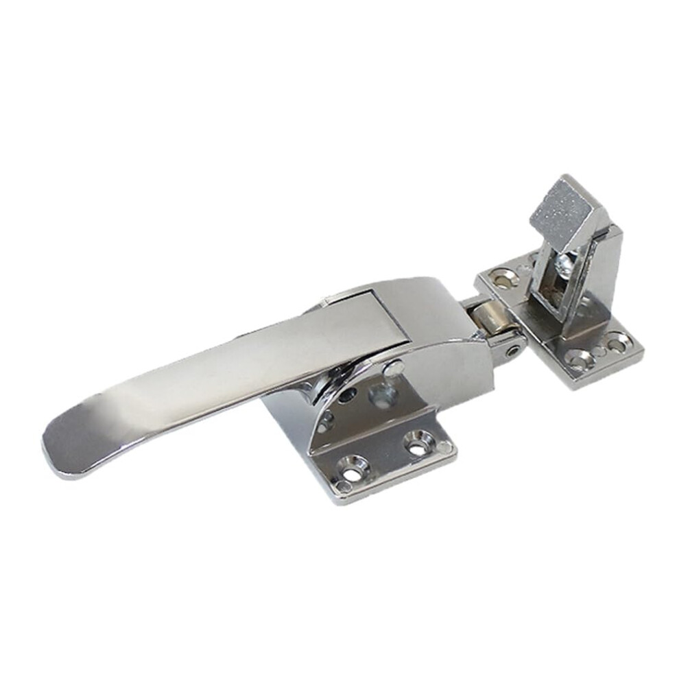 Zinc Alloy Adjustable Door Handle With Spring Latch For Walkin Freezers And Coolers (No Glue) Without Glue 9105992594139