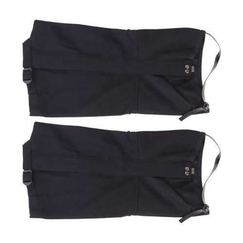 De Tornozelo Gaiters Preto Para E Montanhismo