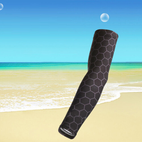 1Par De Proteção Solar Pretas Viscose Para Atividades 2