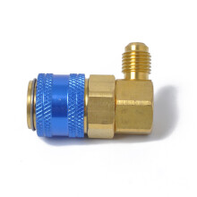1Para Coupler Adapter Do Podłączania Węża Klimatyzacji W Samochodzie