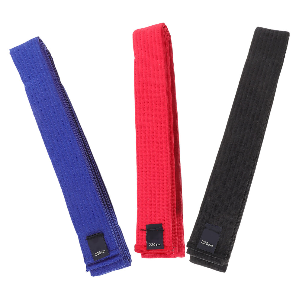 3Szt Komfortowe Do Sztuk Walki Z BawełNy - RóżNokolorowe-image