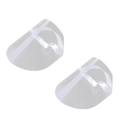 2Pz Para Schizzi Trasparente Bianco Protettiva Effettiva 1